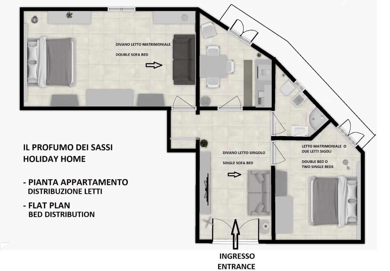 Il Profumo Dei Sassi Holiday Home Matera Bagian luar foto